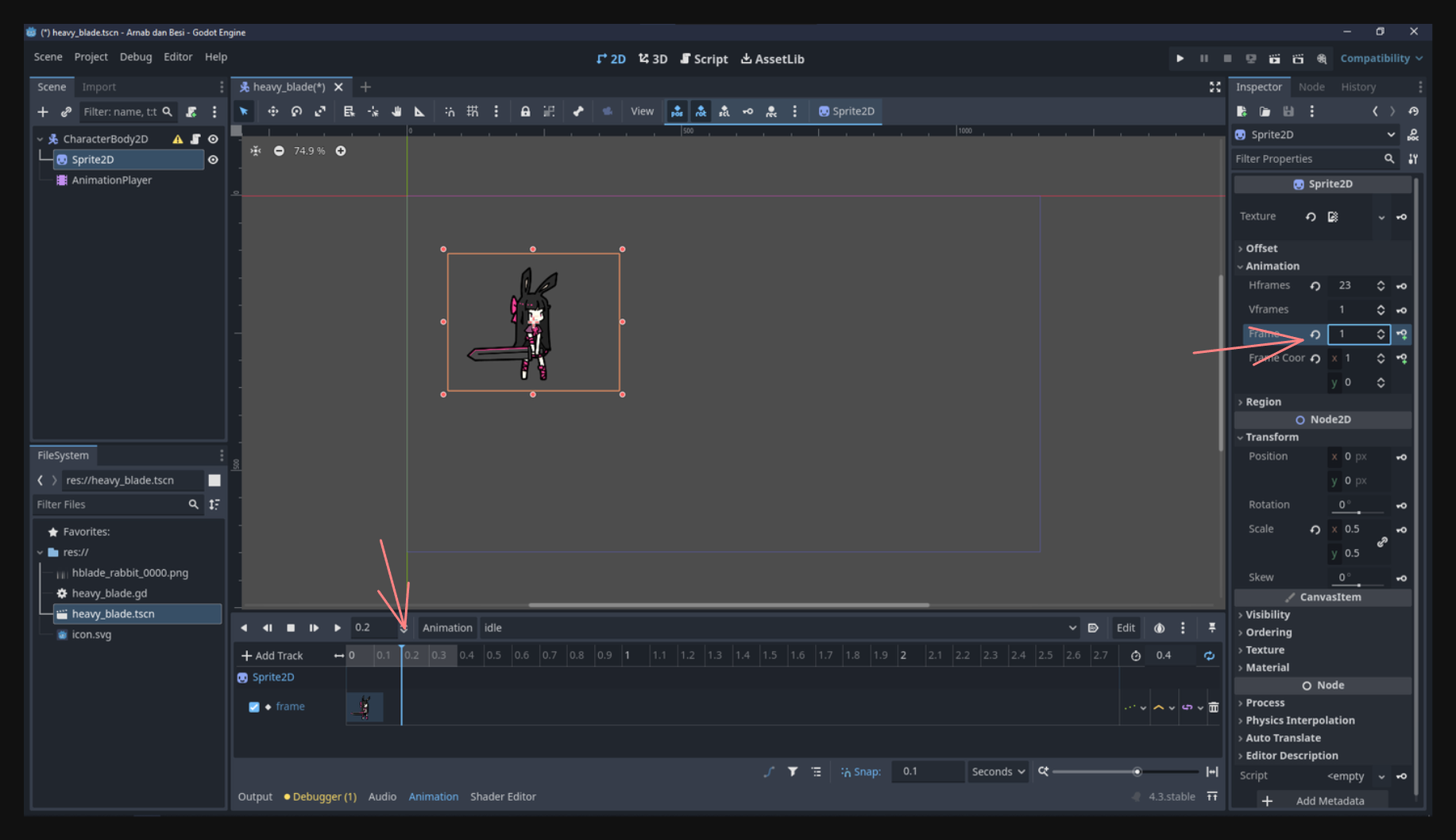 Second Keyframe