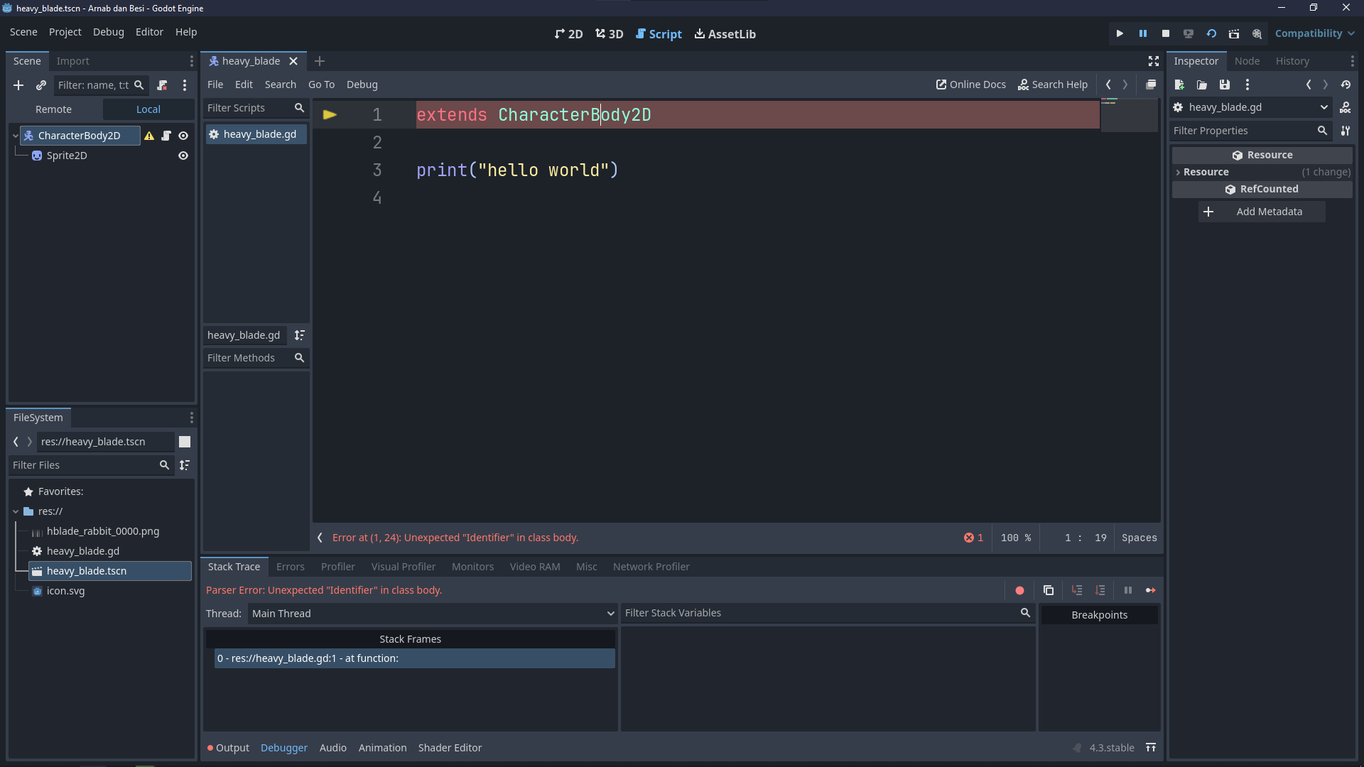 error_script
