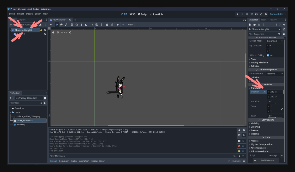 Moving Root Node