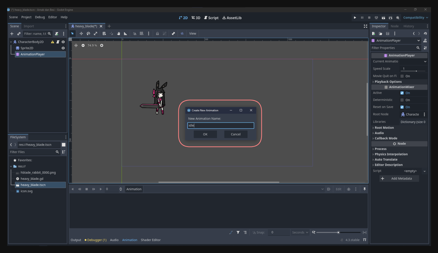 Idle Animation