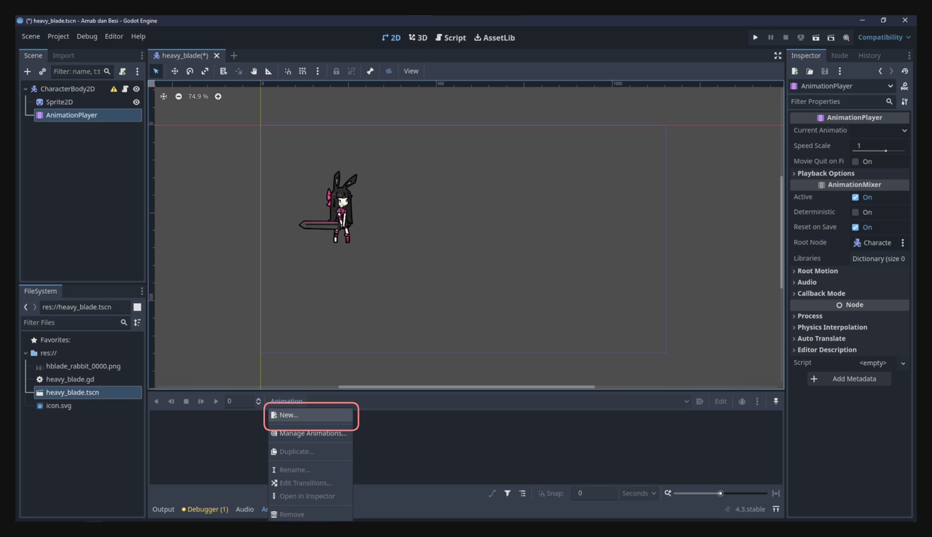 New Animation
