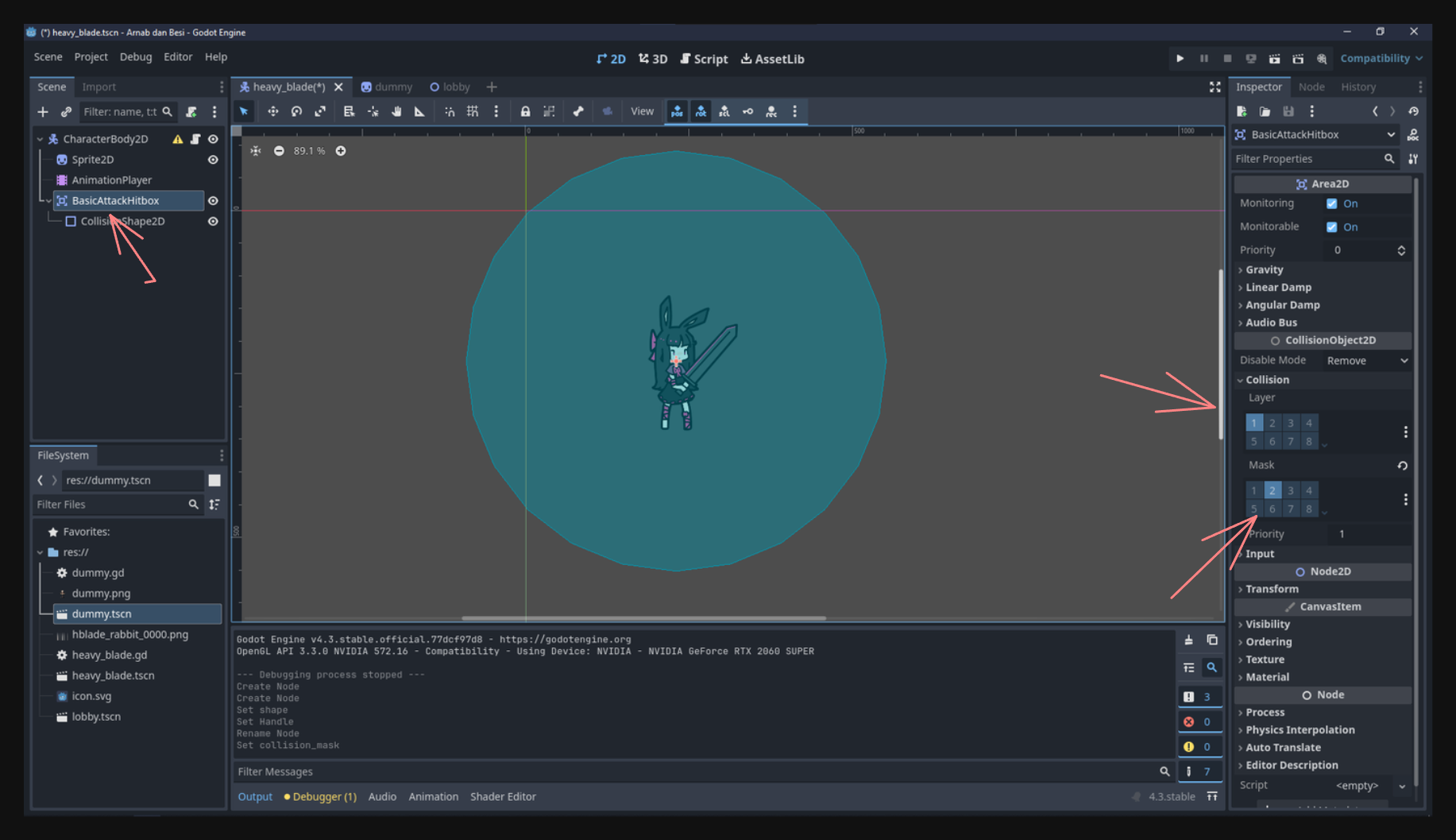 collision layer