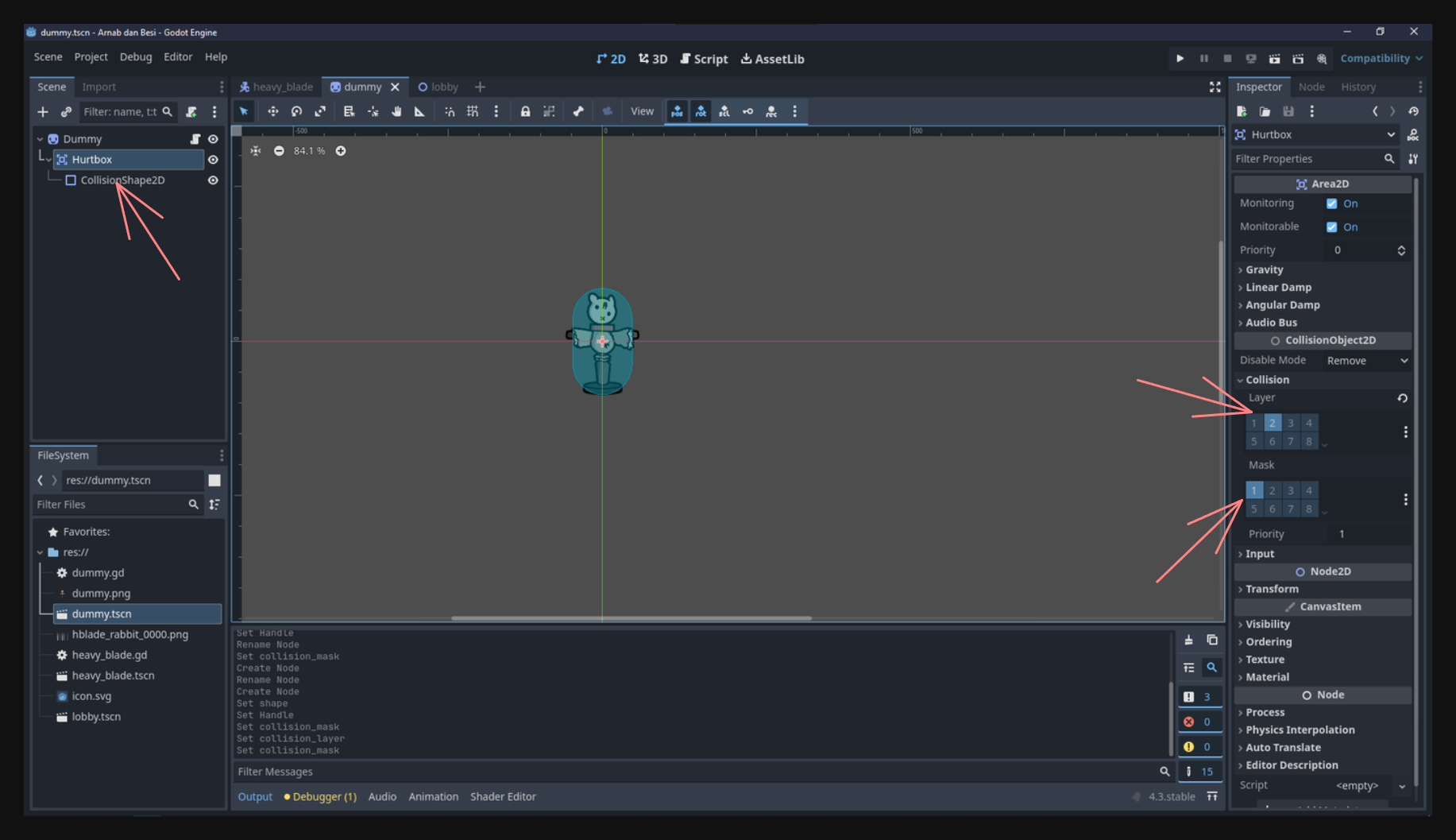 collision layer